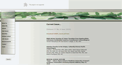 Desktop Screenshot of hjmph.org